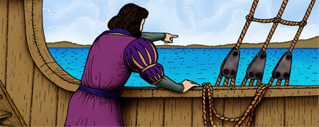 Historia de Cartagena de Indias - Rodrigo de Bastidas descubre la Bah&iacute;a de Cartagena